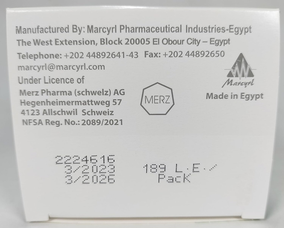 Made In Egypt Under Merz Licence Original Pantogar Pantovigar Capsules Hair Loss And Nails