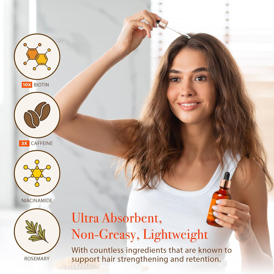 Red By Kiss Hair Growth Scalp Ampoule Growth Md Scalp Strengthening 10X Biotin And Rosemary Oil Infused, Made With 100% Natural Ingredients, Usda Certified Organic Oils, Non-Gmo Red By Kiss Hair Growth Scalp Ampoule Growth Md Scalp Strengthening 10X Biotin And Rosemary Oil Infused, Made With 100% Natural Ingredients, Usda Certified Organic Oils, Non-Gmo