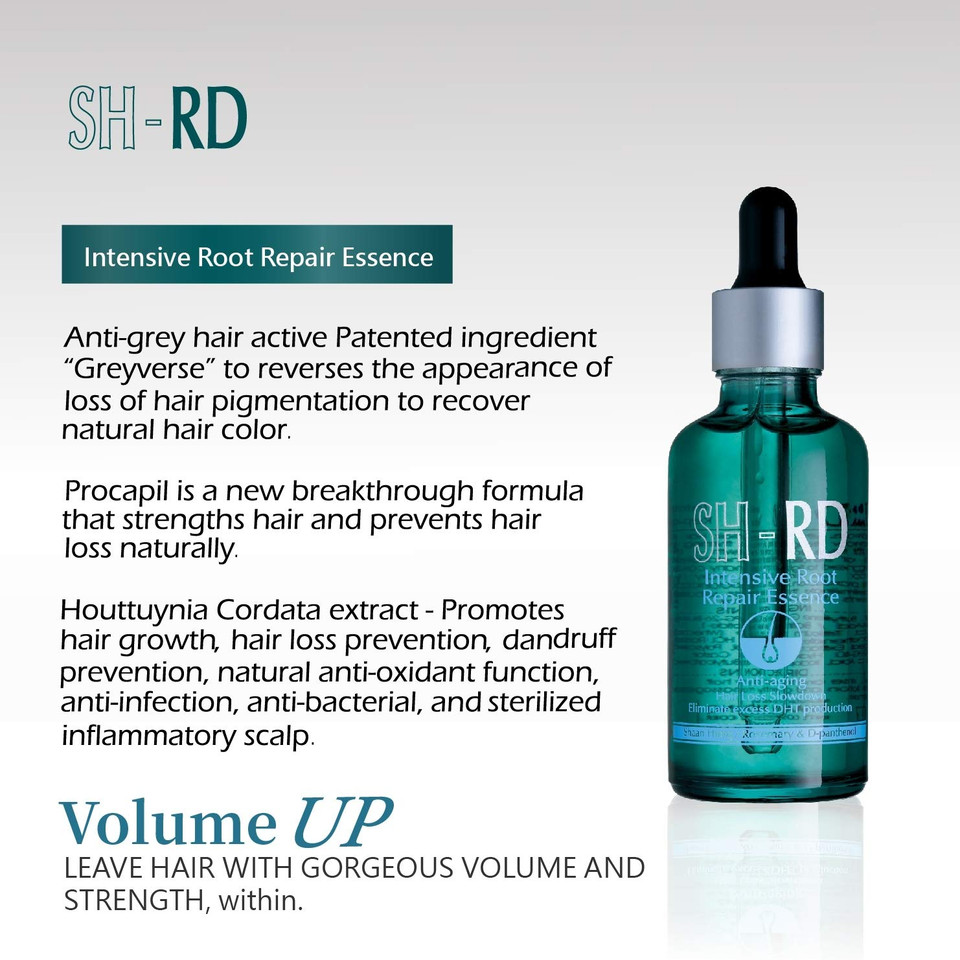 Sh-Rd Intensive Root Repair Essence (1.69Oz/50Ml) Anti-Aging Exclusively For Scalp, Hair Loss Slowdown, Eliminate Excess Dht Productionroot Repair Essence