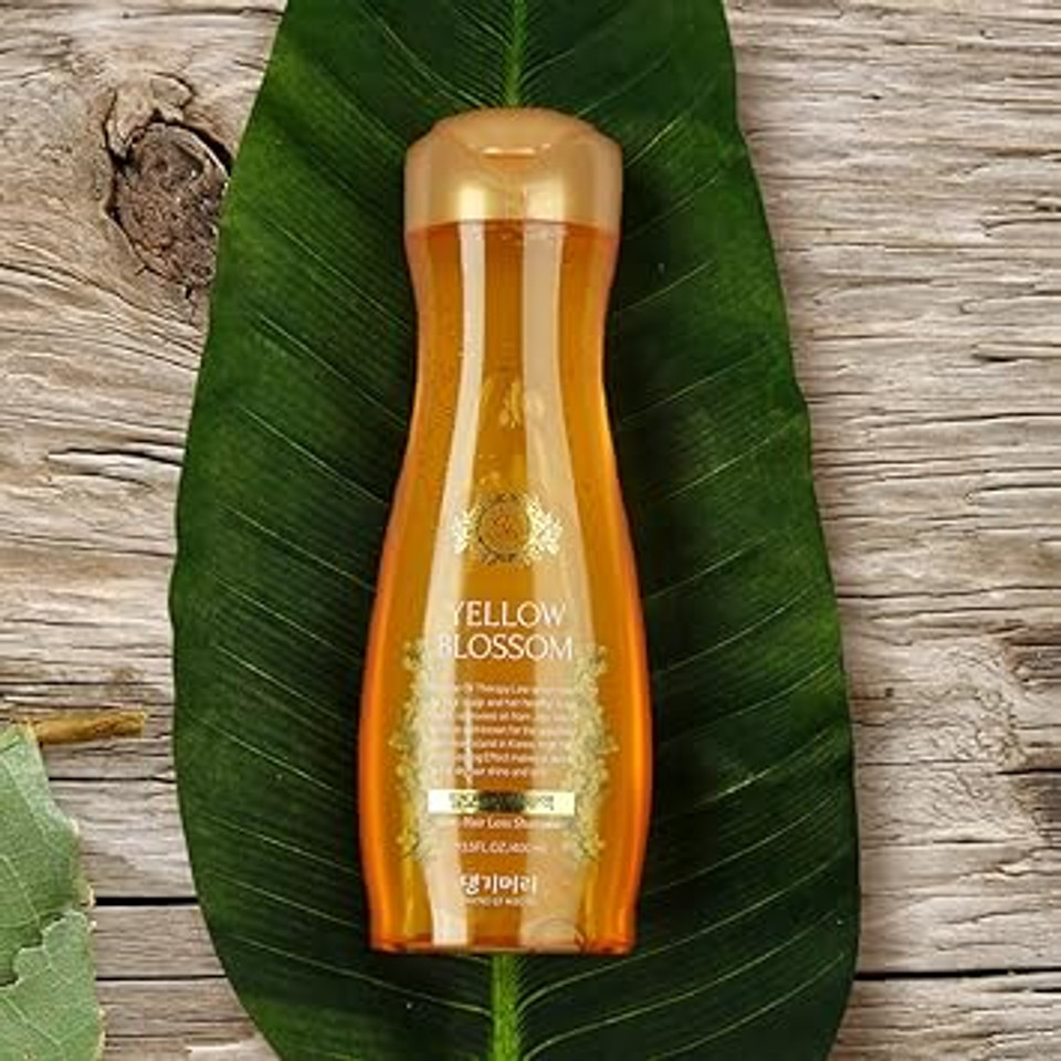 Daeng Gi Meo Ri- Yellow Blossom Hair Loss Care Treatment, Anti Hair Loss, Hair Shine, Scalp Nourishing And Moisturizing, 300Ml