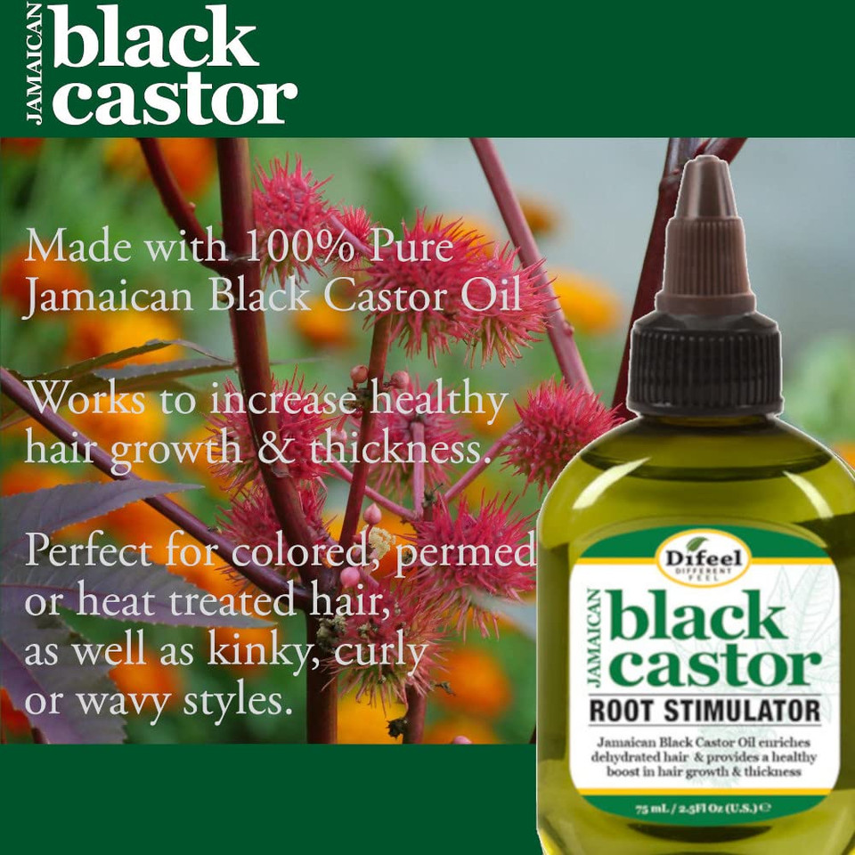 Difeel Jamaican Black Castor Superior Growth Root Stimulator 7.1 Ounces