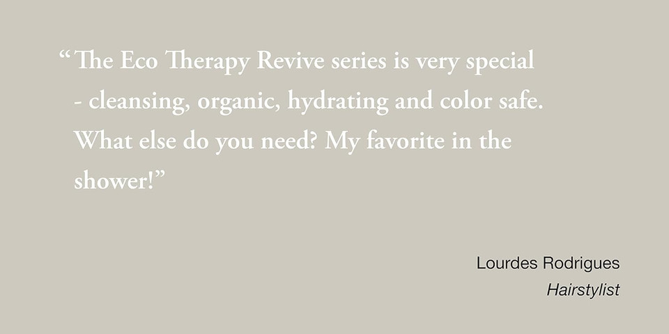 Maria Nila Eco Therapy Revive, Deep Cleansing, Micellar Molecules Extracts Oil And Grease, 100% Vegan & Sulfate/Paraben Free