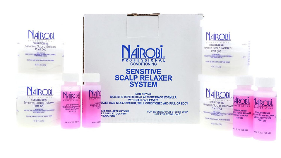 Nairobi Sensitive Scalp Relaxer System