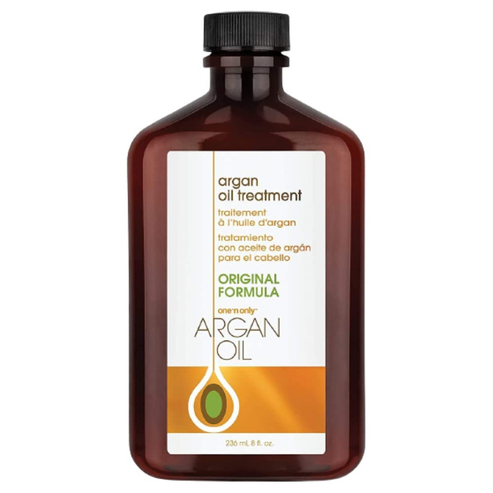 One 'N Only Argan Oil Hair Treatment, Helps Smooth And Strengthen Damaged Hair, Eliminates Frizz, Creates Brilliant Shines, Non-Greasy Formula, 8 Fl. Oz