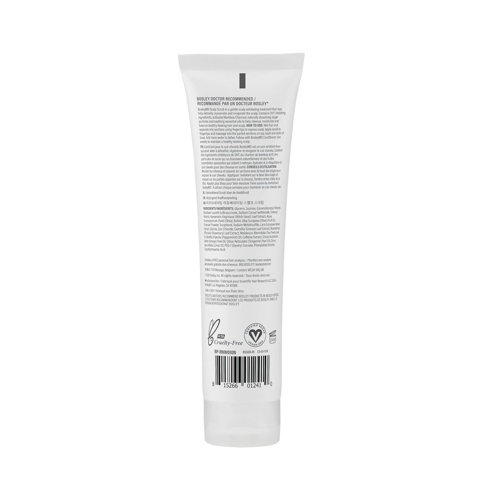 Bosleymd Rejuvenating Scalp Scrub, Gentle Scalp Exfoliating Treatment,4 Fl Oz (Pack Of 1)