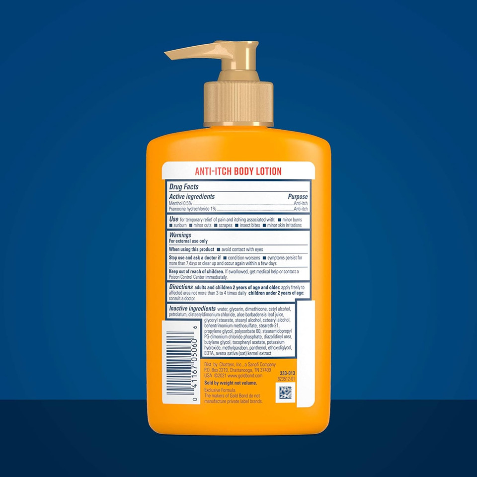 Gold Bond Medicated Anti-Itch Body Lotion, 5.5 Oz. (Pack Of 4), Steroid Free, Fast Acting Itch Relief Gold Bond Medicated Anti-Itch Body Lotion, 5.5 Oz. (Pack Of 4), Steroid Free, Fast Acting Itch Relief