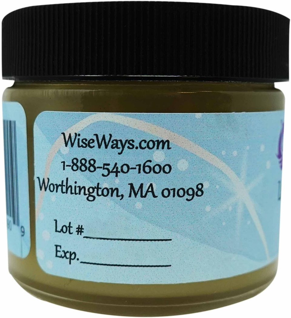 Wiseways Herbals: Salves For Natural Skin Care, Lemon Balm Salve 2 Oz