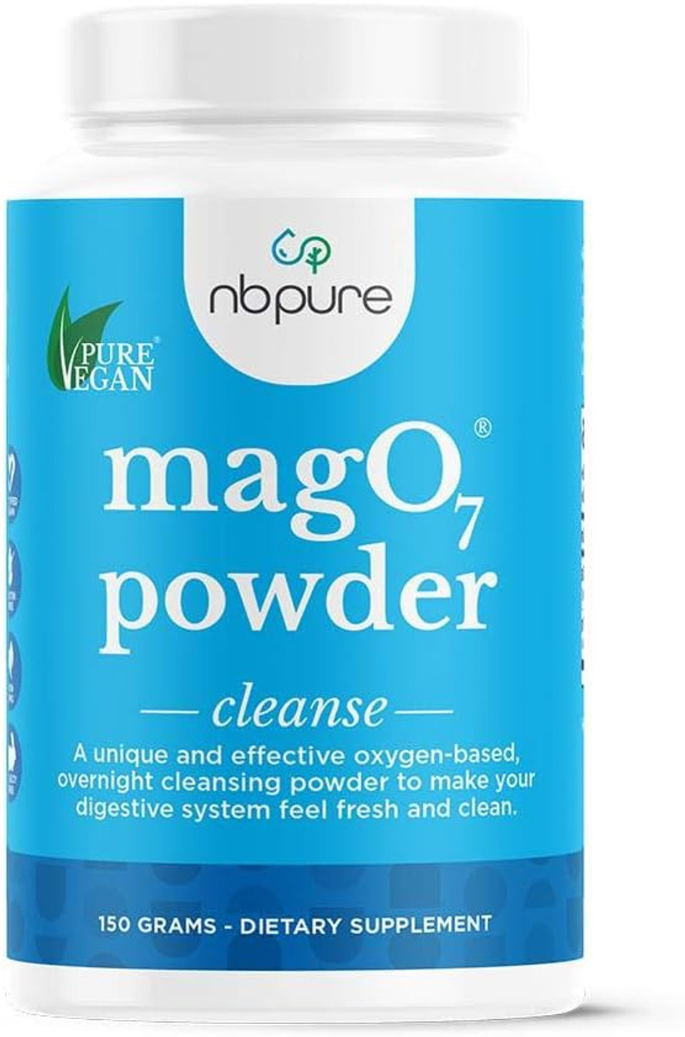 Nbpure Mag O7 Oxygen Detox Cleanse Powder, 150 Gram