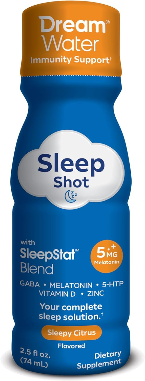 Dream Water: Sleep Aid & Immunity Support - Sleepy Citrus - 12 Ct
