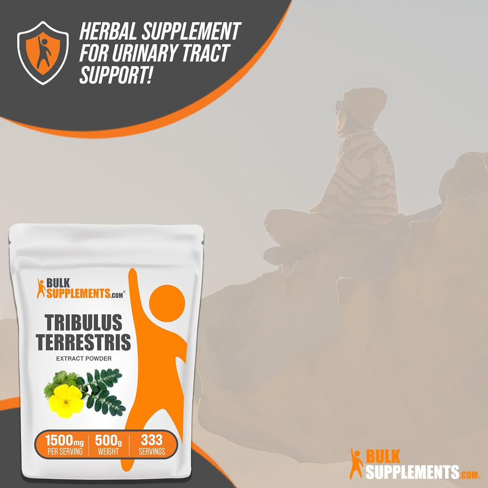 Bulksupplements.Com Tribulus Terrestris Extract Powder - Tribulus Terrestris Supplements, Tribulus Terrestris For Men & Women, Tribulus Terrestris Powder - 1500Mg Per Serving, 500G (1.1 Lbs)1.1 Pound (Pack Of 1)
