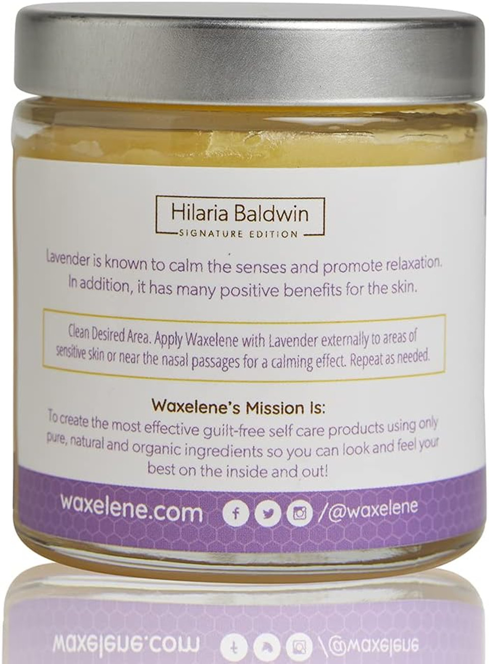 Waxelene Calming Ointment, Organic Lavender, Hilaria Baldwin Signature Edition
