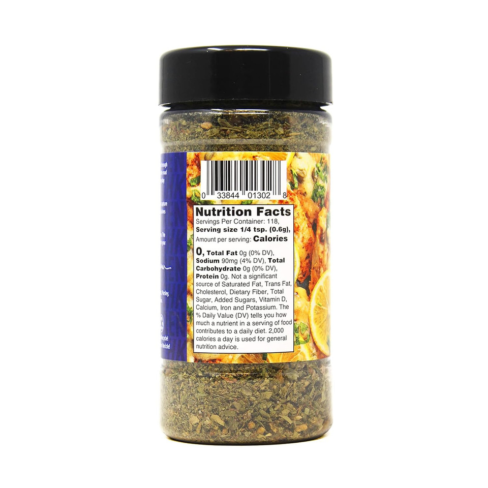 Badia Andrew Zimmern Lemon & Shallots Seasoning French Style (French Kiss), 2.5 Oz (Pack Of 6)