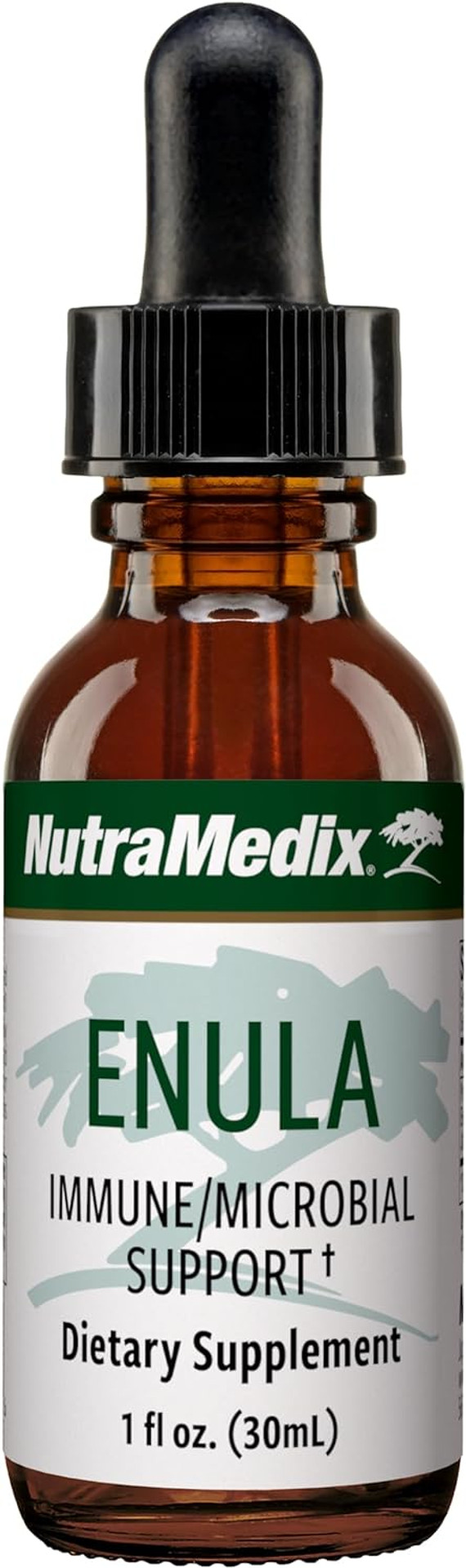 Nutramedix Enula Liquid Drops For Antioxidant & Immune Support - Elecampane Root & Jalap Root Extract To Promote Healthy Immune Defense - Bioavailable Herbal Supplement (1Oz / 30Ml)