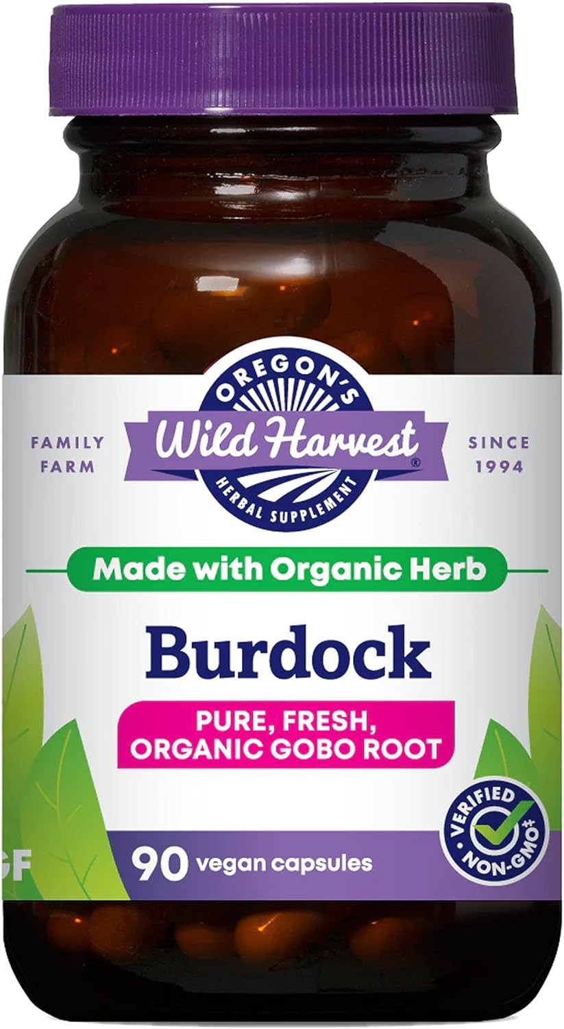 Oregon'S Wild Harvest Burdock Organic, 90 Count