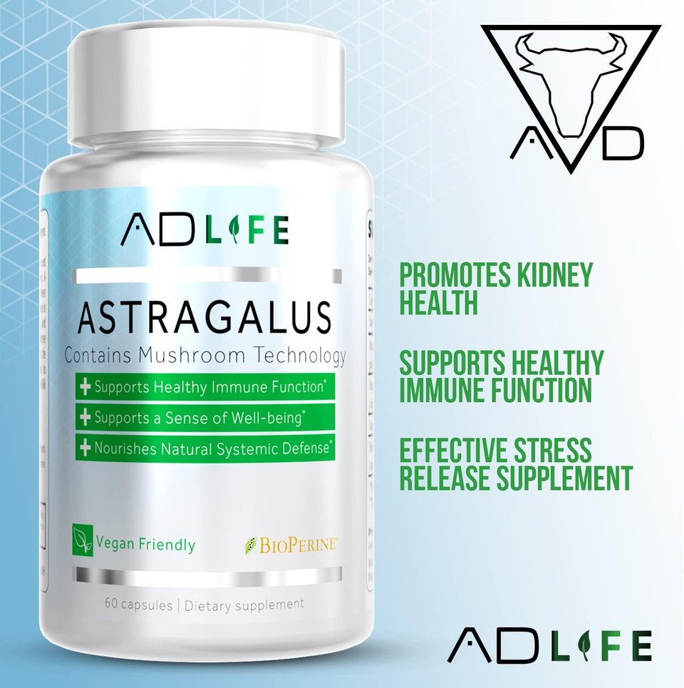 Project Ad Astragalus Kidney Health Supplement (60 Servings)