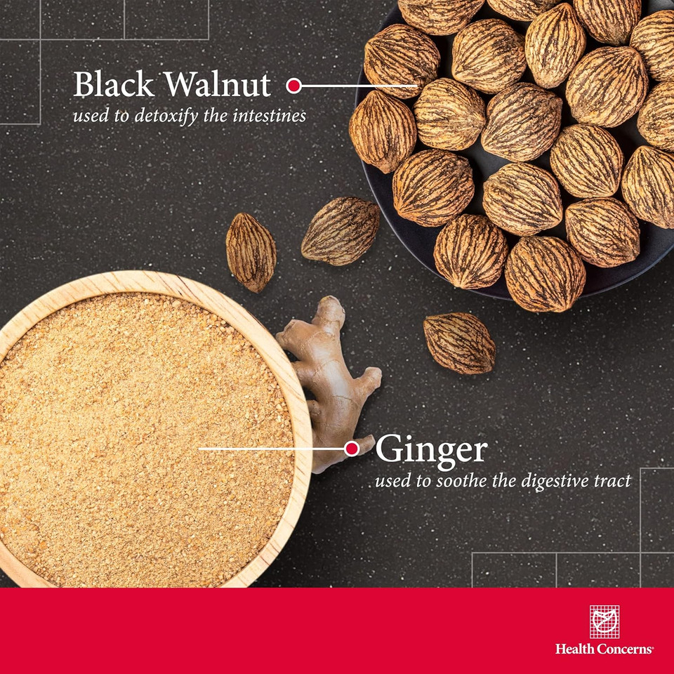 Health Concerns Aloe 22 - Digestive Function Support & Intestinal Cleanse Supplement - 90 Capsules