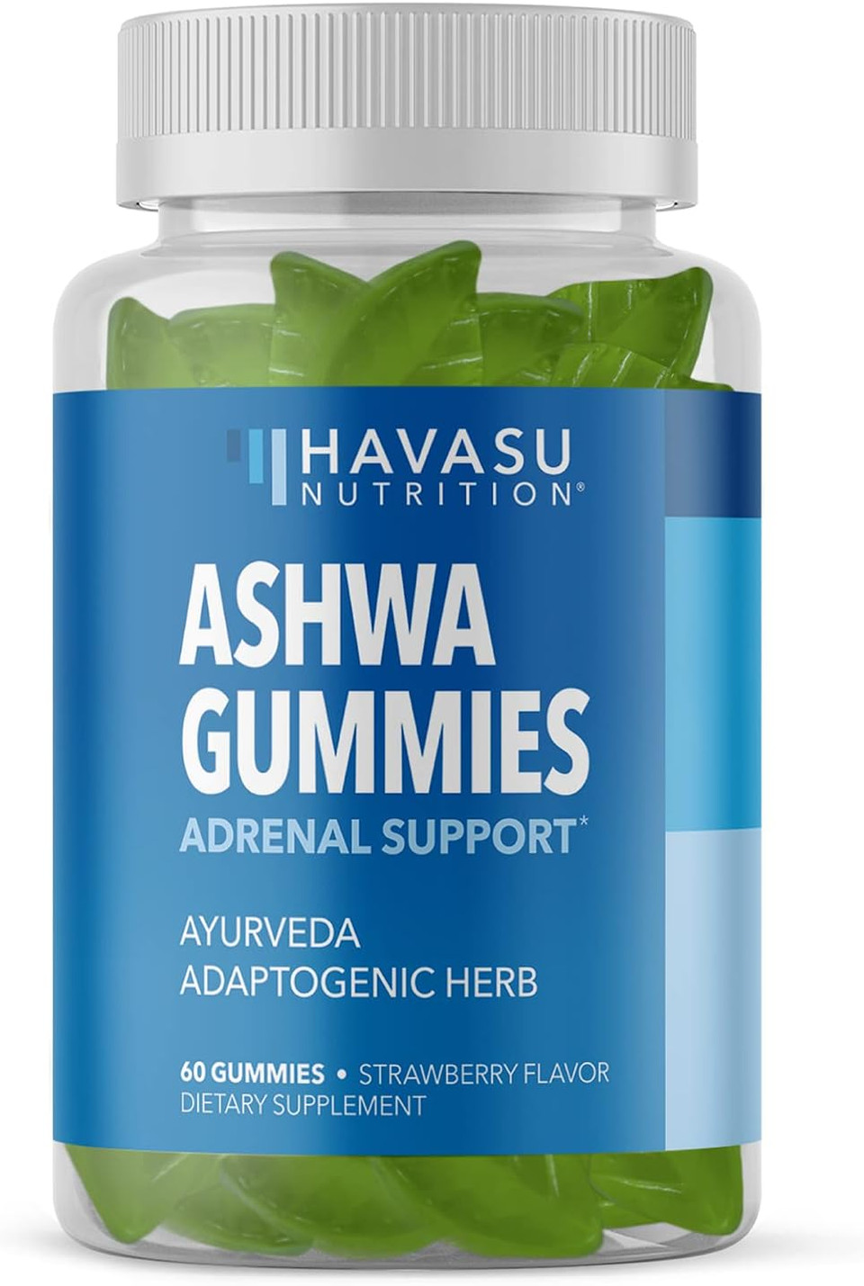 Havasu Nutrition Ashwagandha Gummies Supplement Designed To Calm & Relax (60 Count (Pack Of 1))