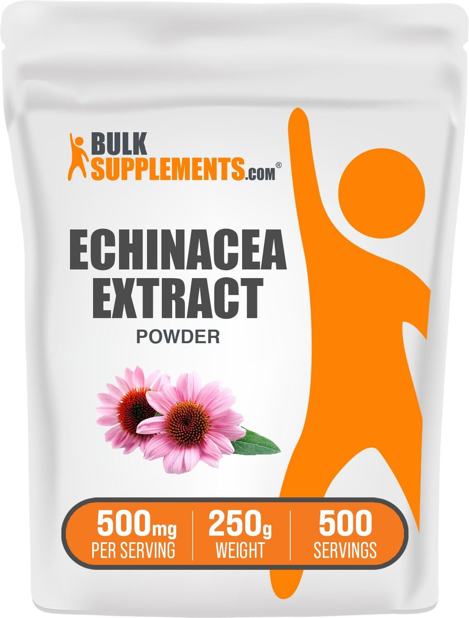 Bulksupplements.Com Echinacea Extract Powder - Echinacea Supplement - Herbal Supplement For Immune Support - Vegan & Gluten Free, 500Mg Per Serving, 250G (8.8 Oz), Pack Of 18.81 Ounce (Pack Of 1)