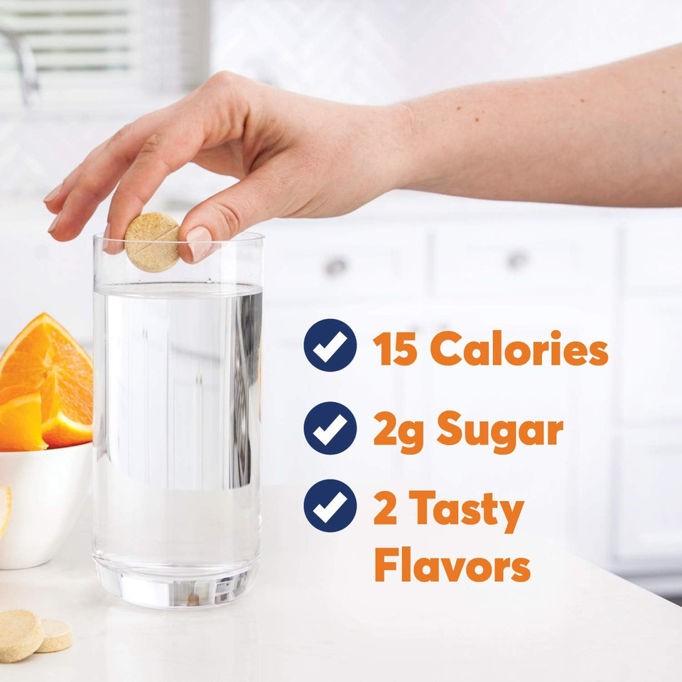 Nuun Hydration Immunity Electrolyte Tablets With 200Mg Vitamin C, Blueberry Tangerine + Orange Citrus, 4 Pack (40 Servings)10 Count (Pack Of 4)