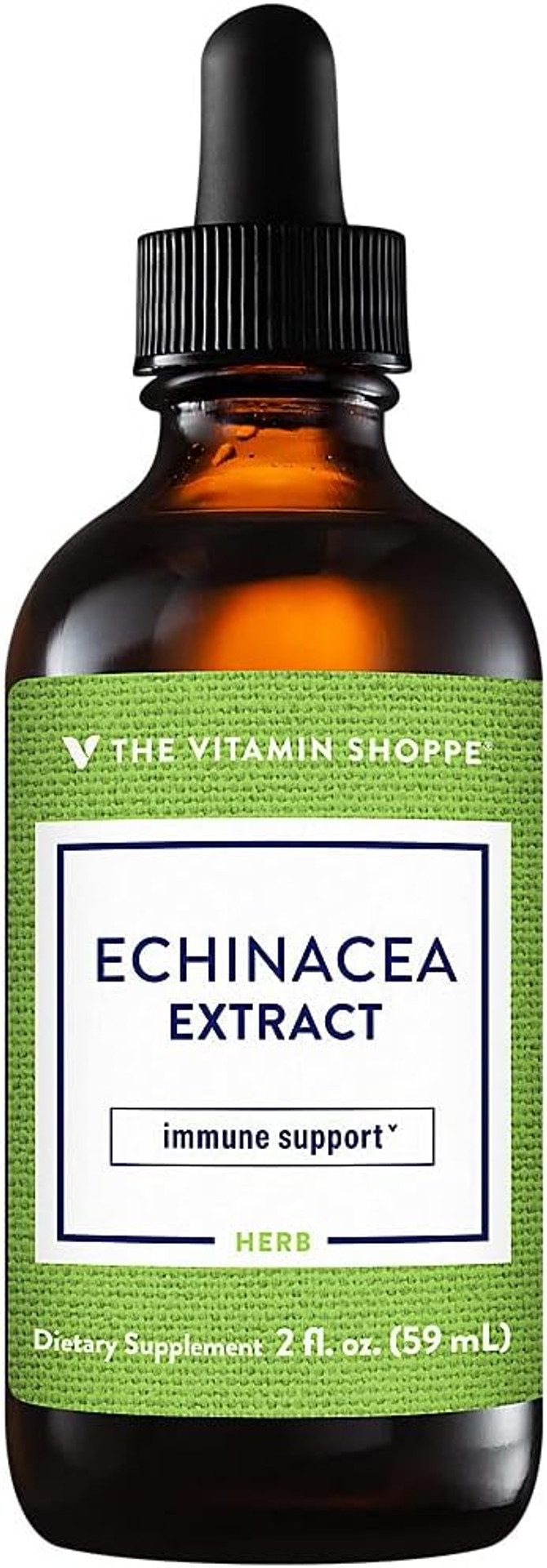 The Vitamin Shoppe Echinacea Extract, Alcohol Free, Herbal Supplement That Supports Healthy Immune Function (2 Fluid Ounces Liquid)