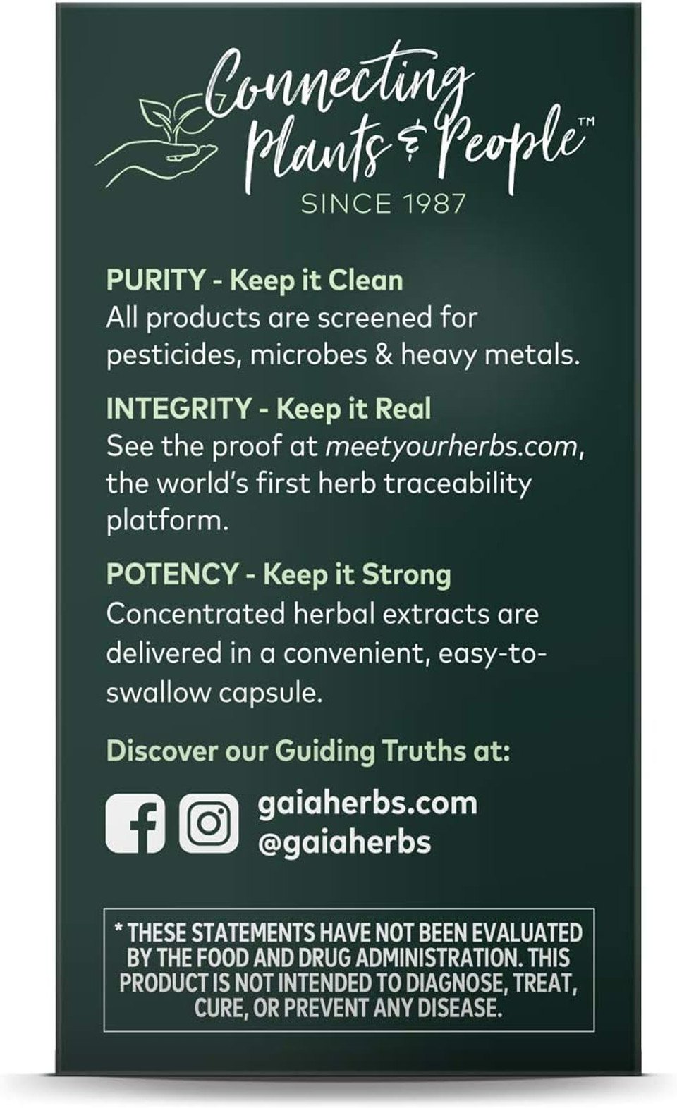 Gaia Herbs Black Elderberry (Sambucus Nigra) 30 Ct, Caps Gaia Herbs Black Elderberry (Sambucus Nigra) 30 Ct, Caps