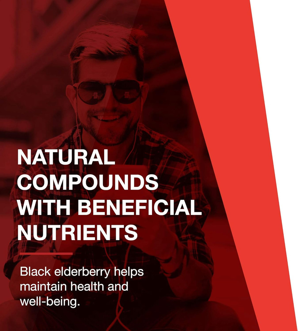 Protocol Sambucus Black Elderberry Liquid - 10:1 Concentrate - 500 Mg Per Serving - 8 Fl Oz