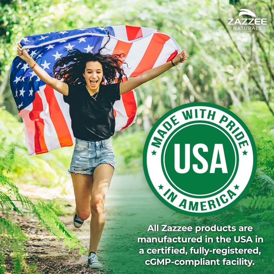 Zazzee Mimosa Pudica Seed 10:1 Extract, 200 Vegan Capsules, 1100 Mg, 3+ Month Supply, Potent 10:1 Extract, Non-Gmo And All-Natural