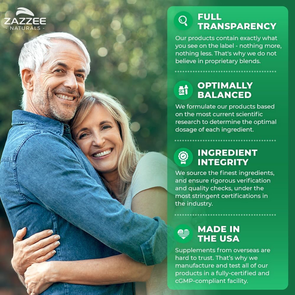 Zazzee Mimosa Pudica Seed 10:1 Extract, 200 Vegan Capsules, 1100 Mg, 3+ Month Supply, Potent 10:1 Extract, Non-Gmo And All-Natural