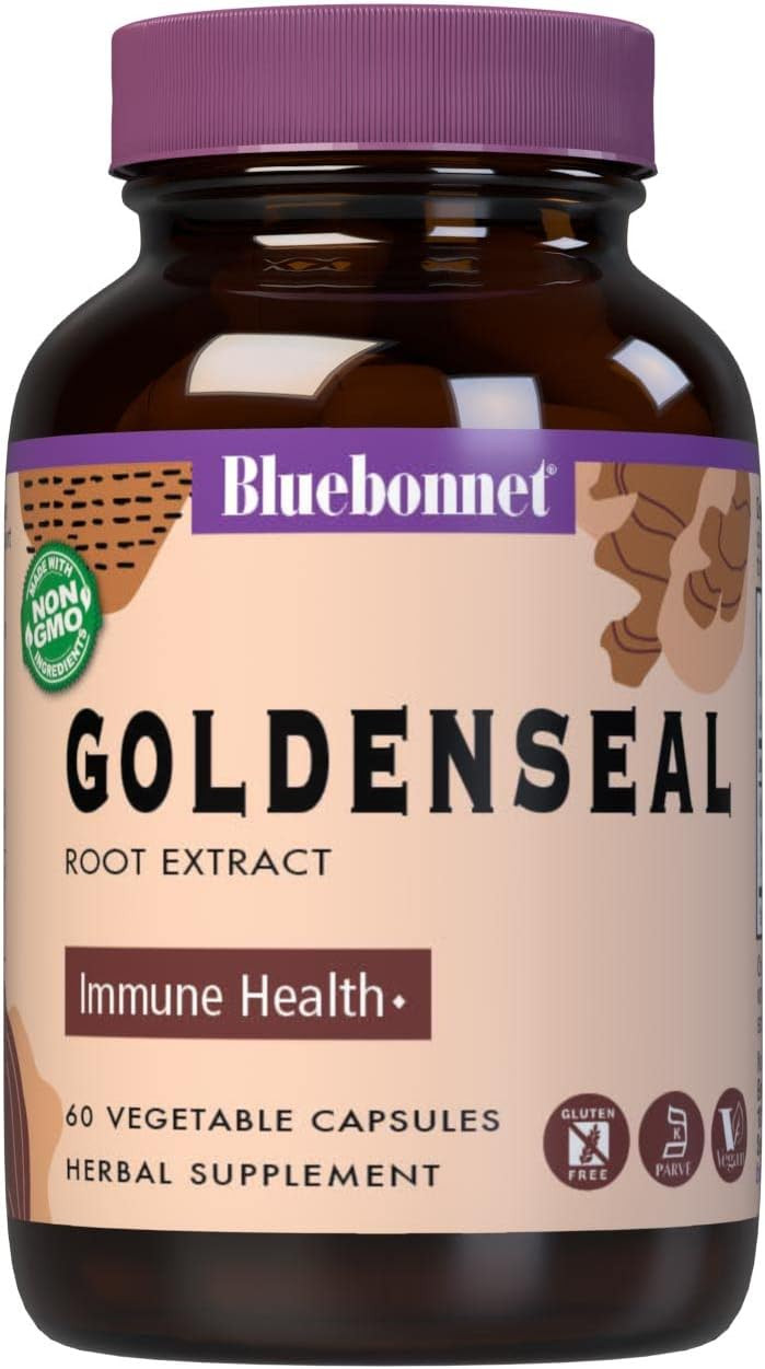 Bluebonnet Goldenseal Root Extract Supplement, 60 Count (B000I4F9Zy)