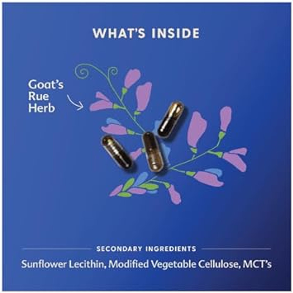 Motherlove Goatã¢ÂS Rue (120 Liquid Caps) Lactation Supplement For Breast Tissue Development & Supporting Breast Milk Supply ÃÂNon-Gmo, Organic Herbs, Vegan, Kosher, Soy-Free