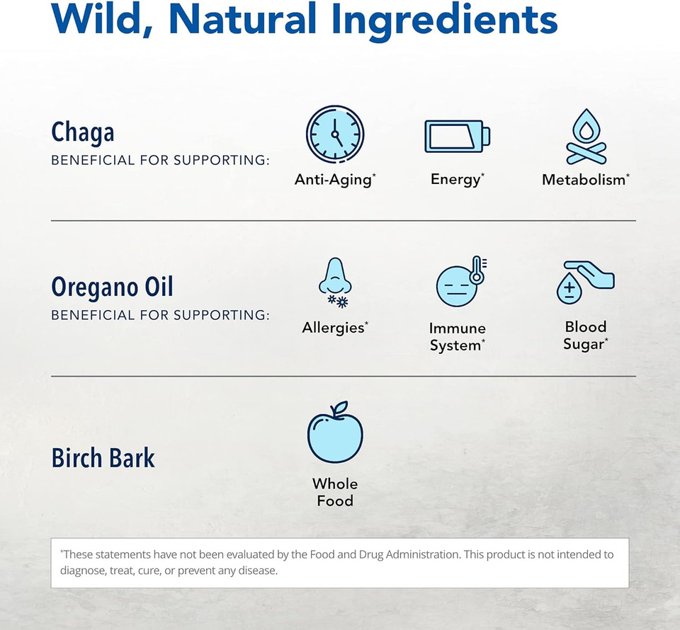 North American Herb & Spice Chag-O-Power - 2 Fl Oz - Wild, Raw, Emulsified Chaga Mushroom - Heart Healthy - Natural Source Of Betulin, Betulinic Acid, Sterols & Sod - 88 Servings