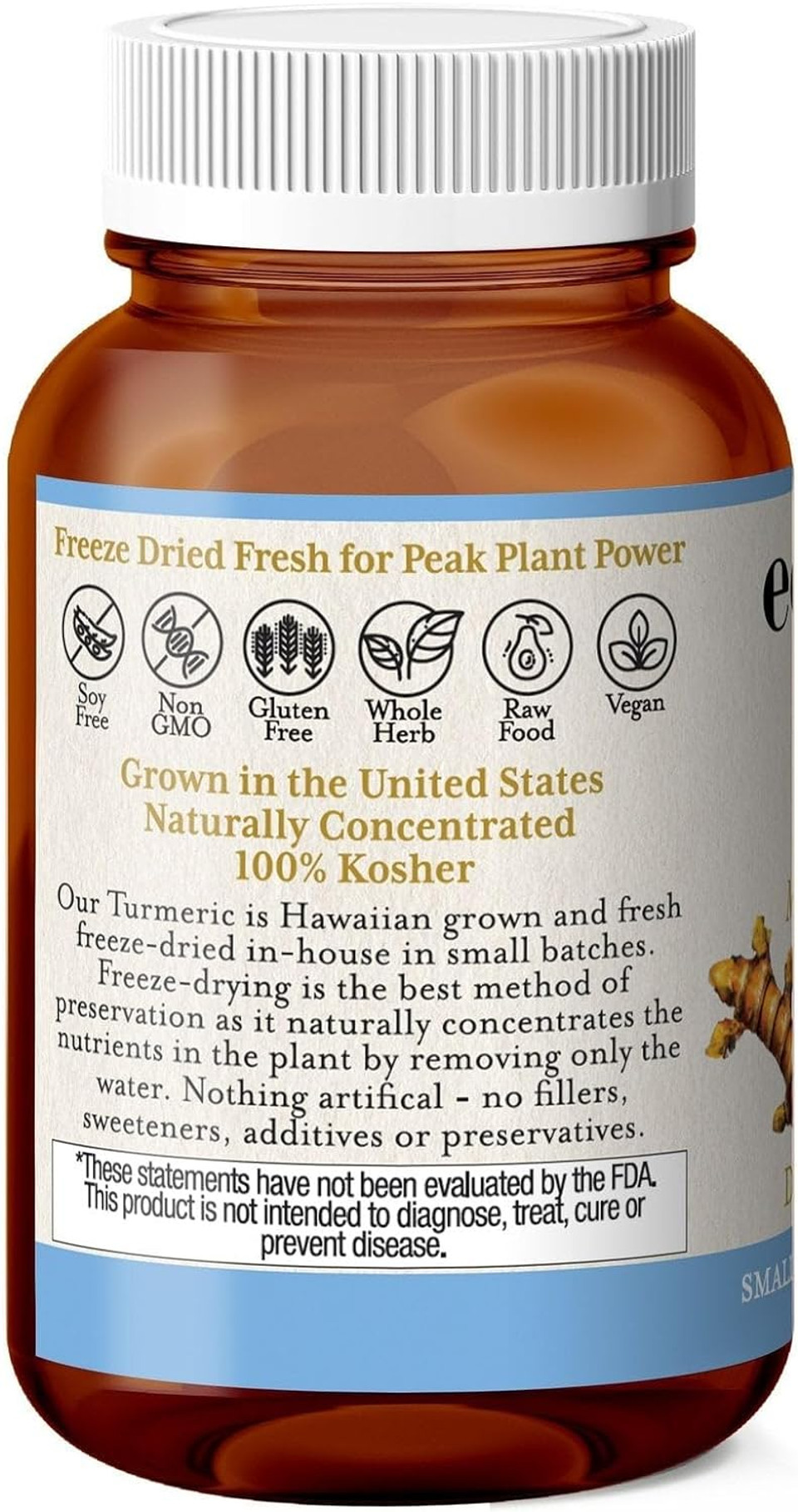 Eclectic Institute Turmeric Cog Fdp 60Gram