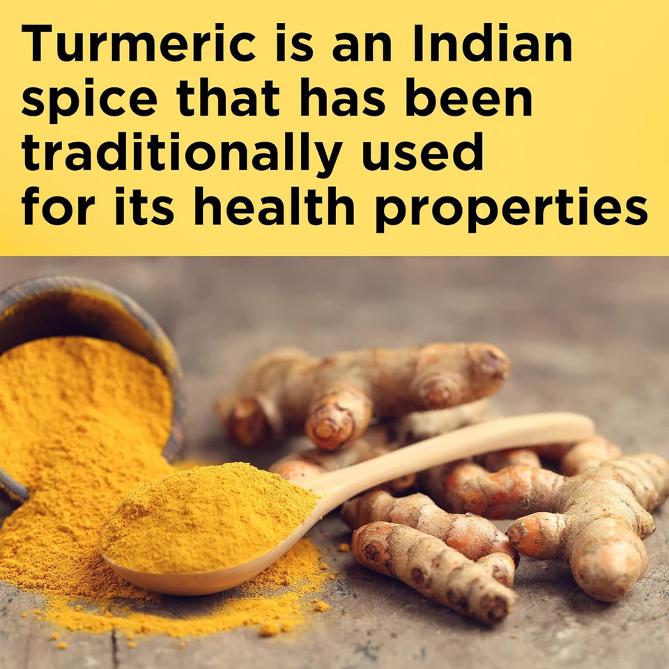 Nature Made Turmeric Curcumin 500 Mg, Herbal Supplement For Antioxidant Support, 120 Capsules, 120 Day Supply