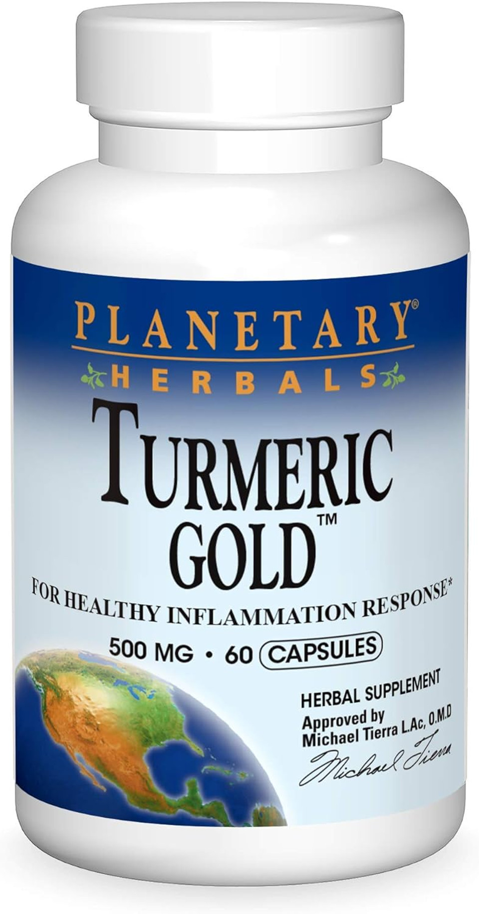 Planetary Herbals Turmeric Gold 500Mg, For Healthy Inflammation Response, 60 Capsules Planetary Herbals Turmeric Gold 500Mg, For Healthy Inflammation Response, 60 Capsules