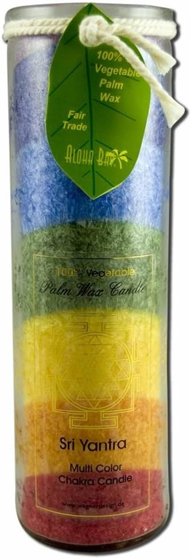 Aloha Bay Chakra Jar Cndl Rainbow 16 Oz3