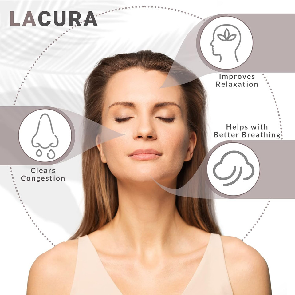 Lacura - Lacura Sinus Relief, Ingest Sinus Blend, Essential Oil Blends Therapeutic Grade For Decongestion, Pure-Grade Essential Oils Respiratory, 15 Ml