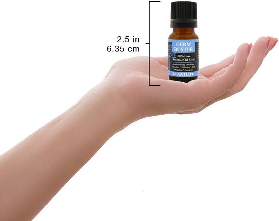 Plantlife Germ Buster Essential Oil Blend (100% Pure And Natural, Therapeutic Grade) From Plantlife