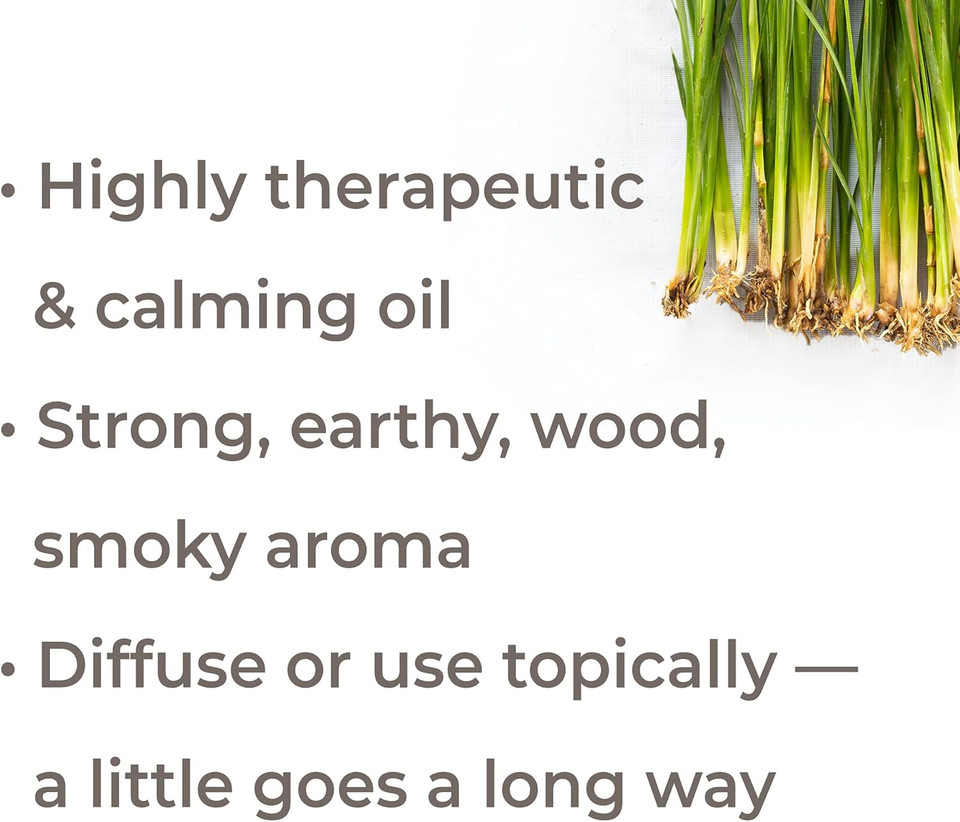 Plant Therapy Vetiver Organic Essential Oil 5 Ml (1/6 Oz) Pure, Undiluted, Therapeutic Grade