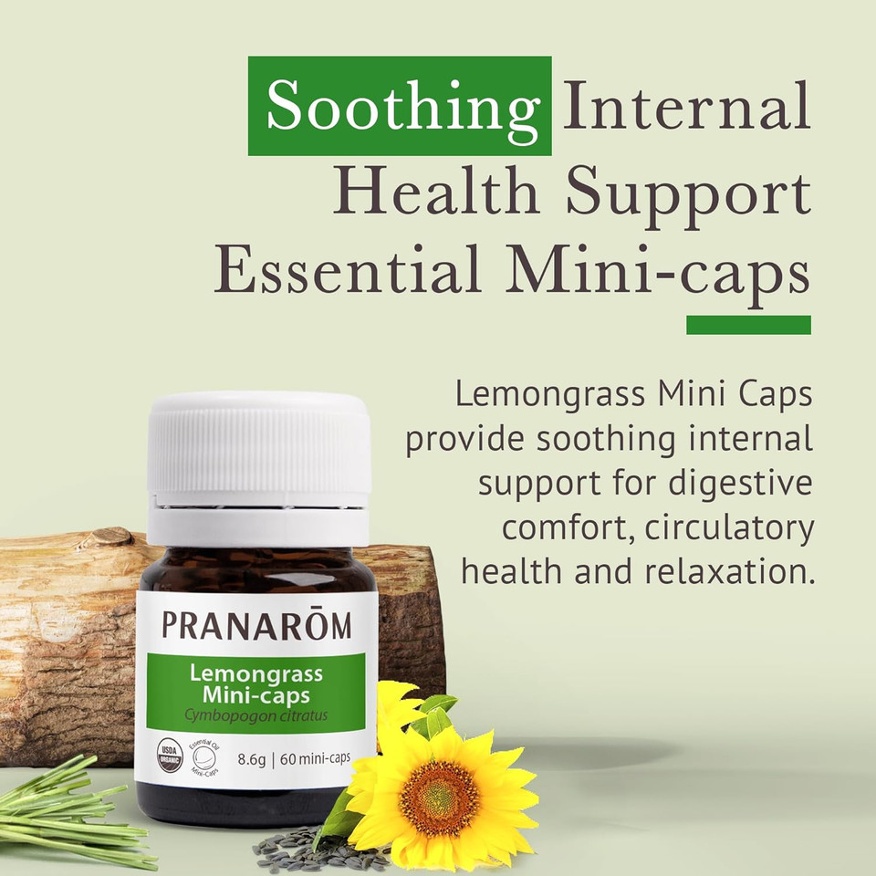 Pranarom Aromaforce Lemongrass Mini-Caps