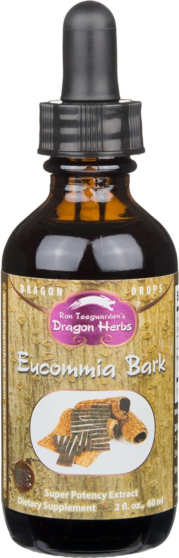 Dragon Herbs - Eucommia Bark Drops - 2 fl oz