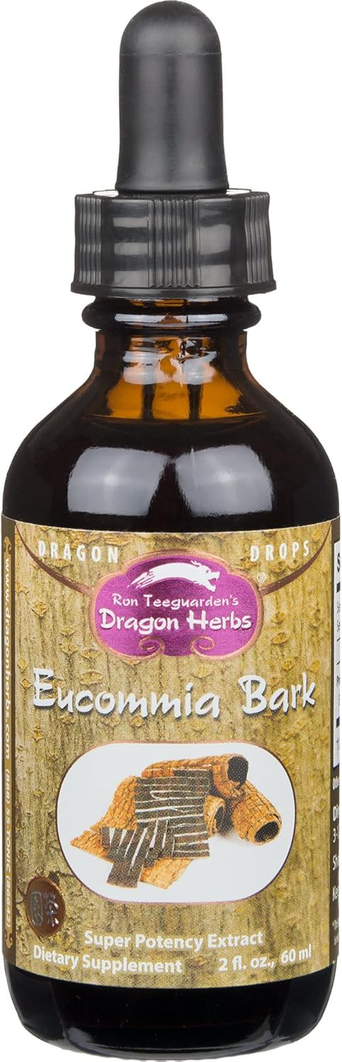 Dragon Herbs - Eucommia Bark Drops - 2 Fl Oz