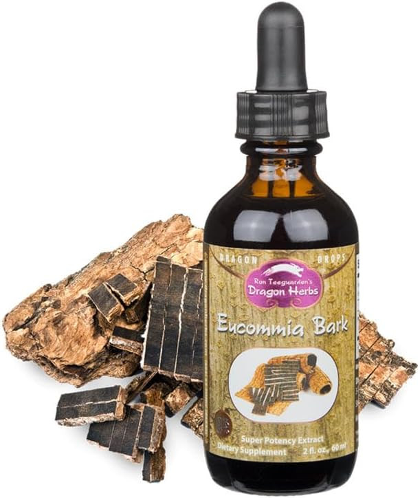 Dragon Herbs - Eucommia Bark Drops - 2 Fl Oz