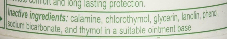 Calmoseptine Diaper Rash Ointment Jar, 6 Count