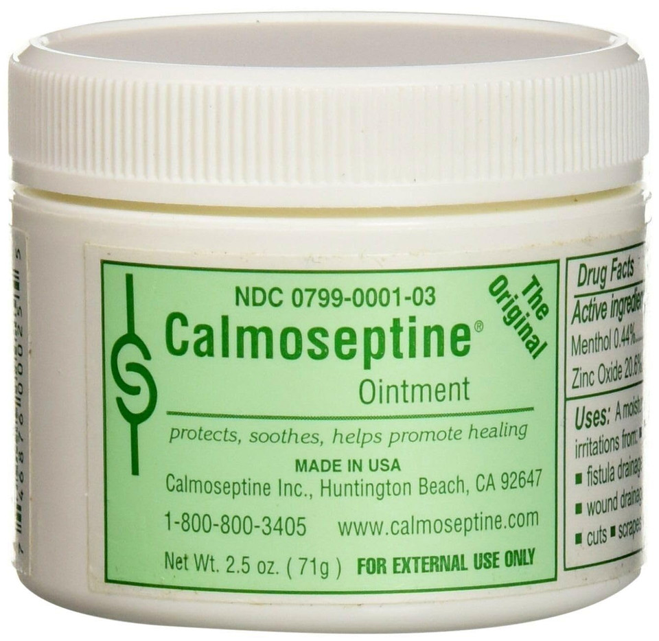Calmoseptine Ointment - 2.5 Oz Jar Each