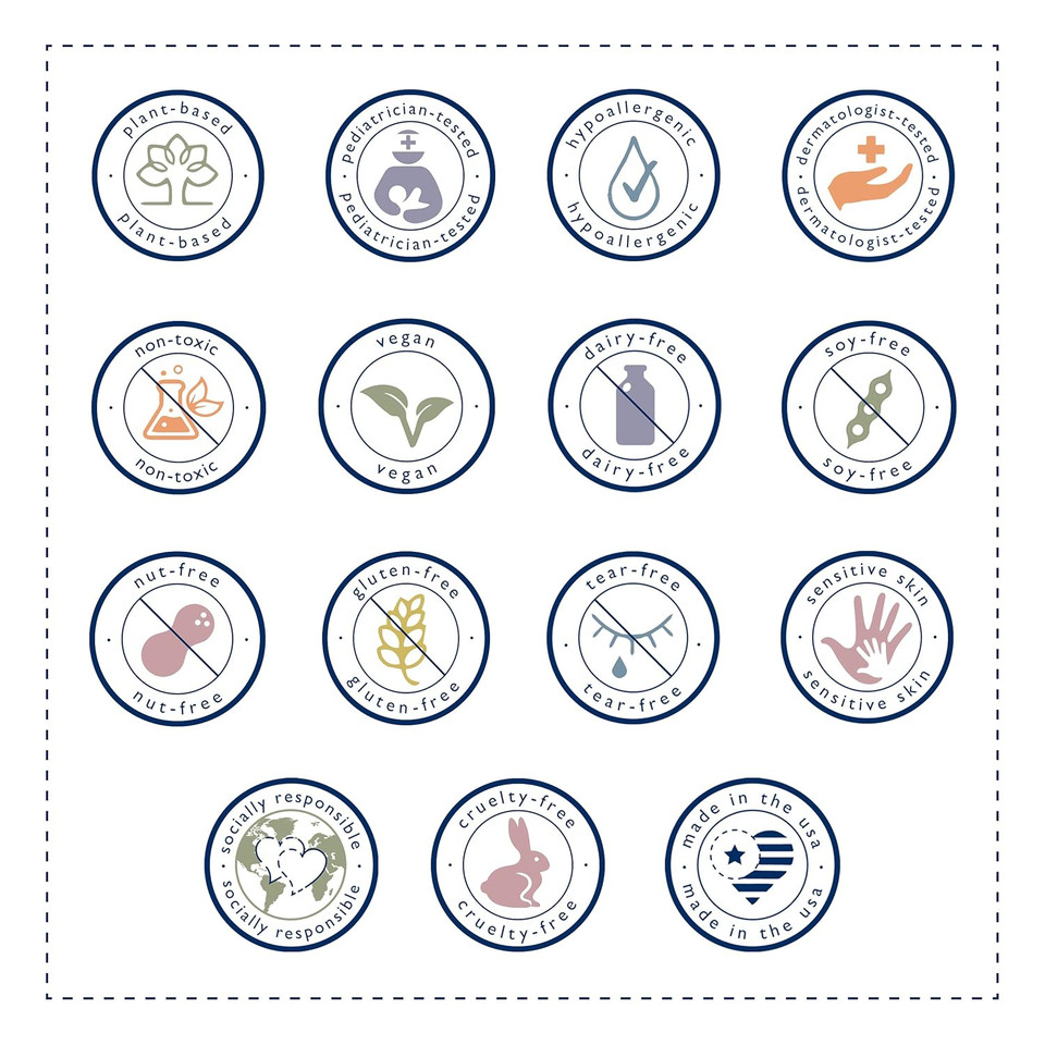 Noodle & Boo Lavender Soothing Newborn And Baby Bath