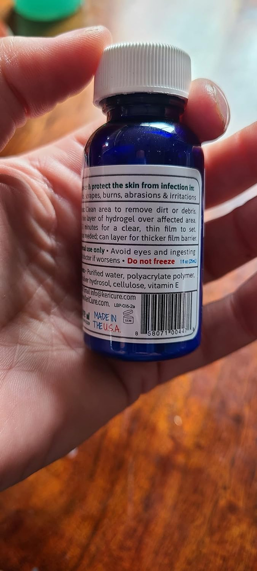 Natural Shield Silver First Aid Barrier, Brush On Wound Protection For Kids, Sting Free Liquid Bandage, Made In The Usa, Woman Owned Small Business
