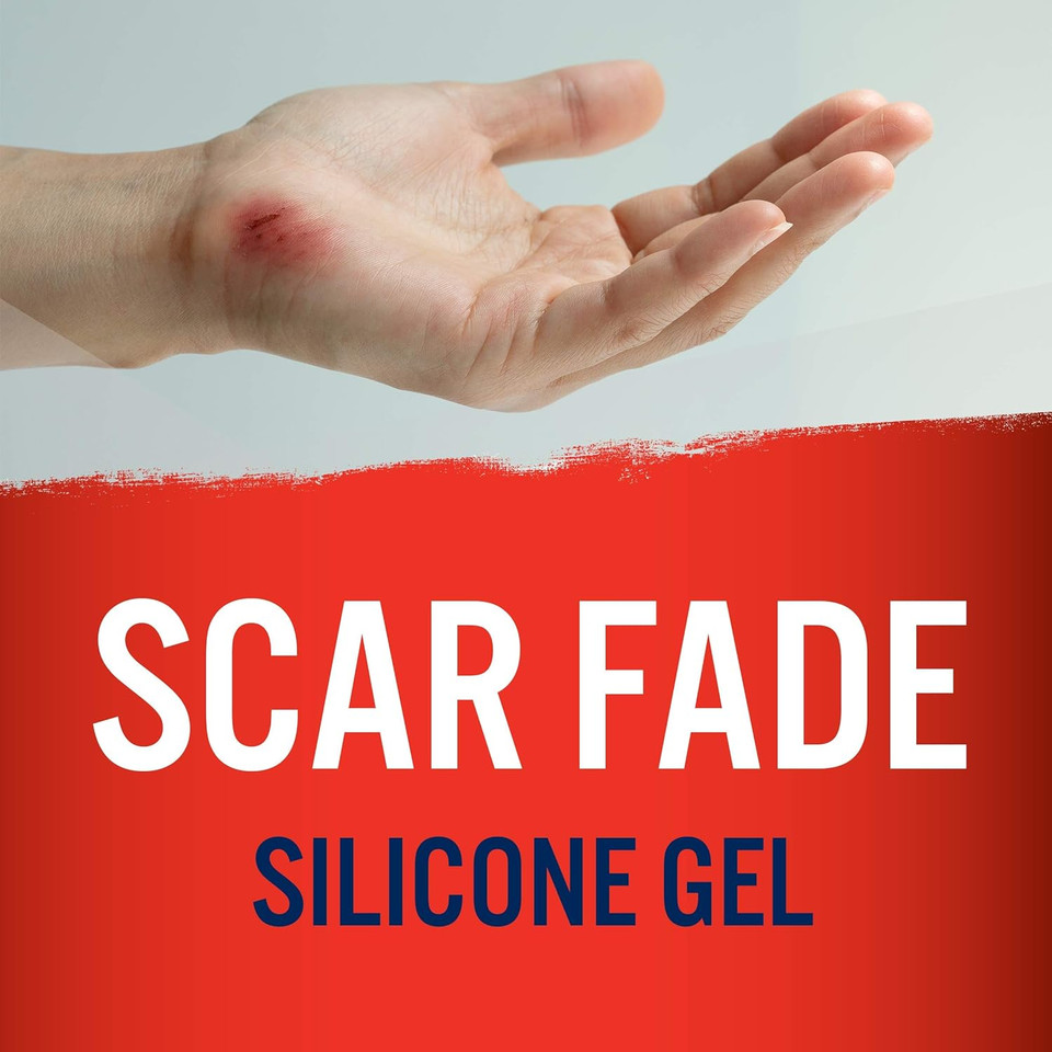 NEW-SKIN Scar Fade Silicone Gel Treatment for New and Old Scars, 0.53 Ounce