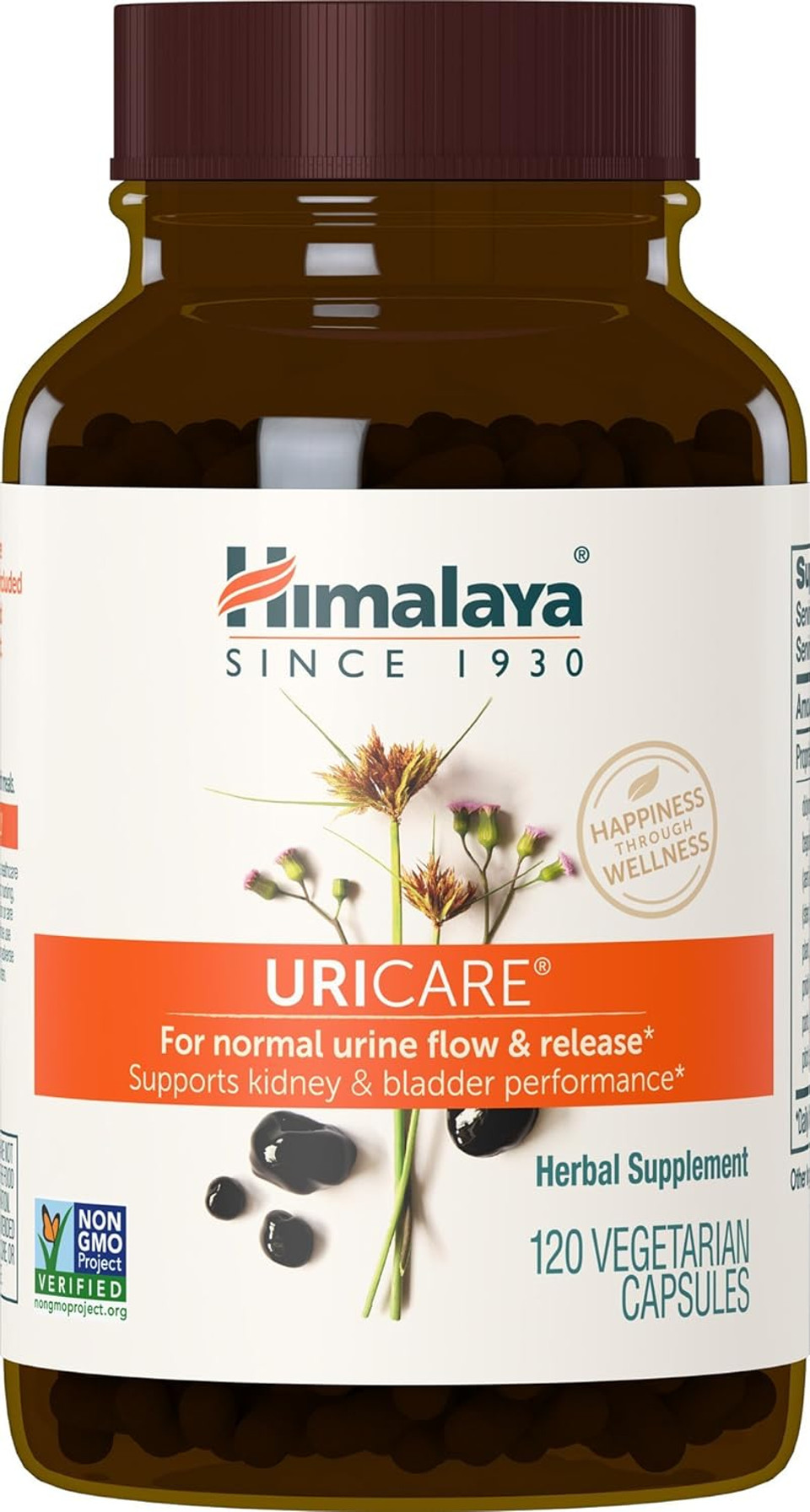 Himalaya Uricare Herbal Supplement, Kidney & Bladder Support, Urinary Tract & Urine Flow Support, Caffeine-Free, Non-Gmo, Gluten Free, Vegetarian, 120 Capsules, 30 Day Supply Himalaya Uricare Herbal Supplement, Kidney & Bladder Support, Urinary Tract & Urine Flow Support, Caffeine-Free, Non-Gmo, Gluten Free, Vegetarian, 120 Capsules, 30 Day Supply