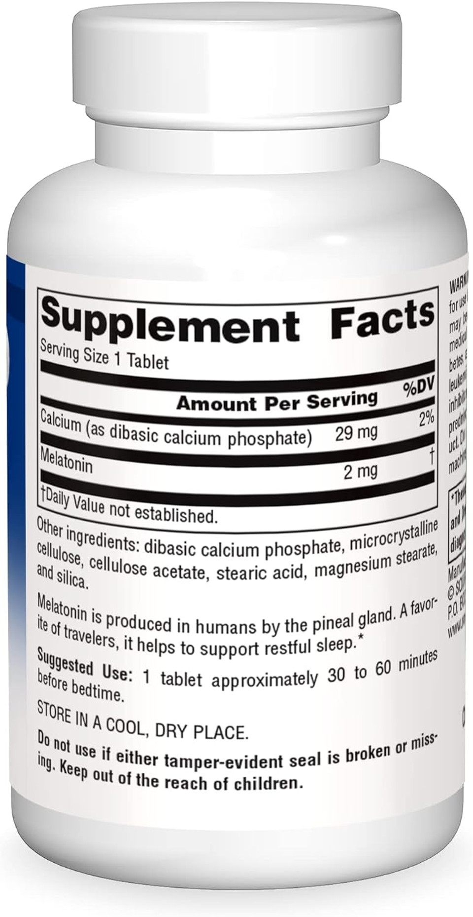 Source Naturals Time Released Melatonin 2 Mg - 120 Time Release Tablets120 Count (Pack Of 1)