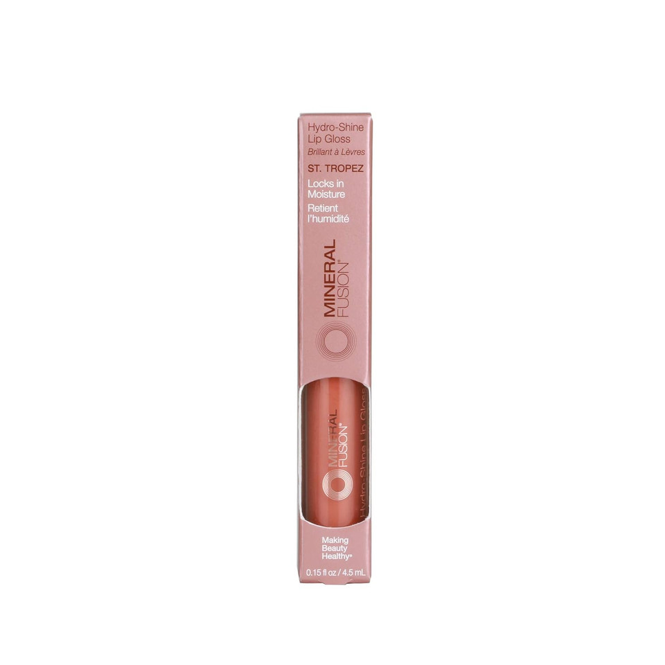 Mineral Fusion Hydro-Shine Lip Gloss, St. Tropez, 0.15 Ouncesst. Tropez